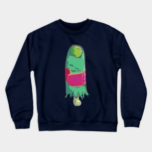 Zombie Pinky Crewneck Sweatshirt